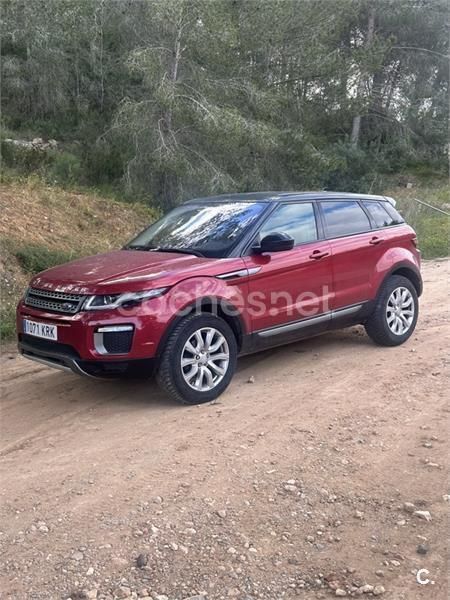 Rojo Usado 2015 Land Rover Range Rover evoque SE SUV | 14.800 € (Super precio) - Imagen 1/4