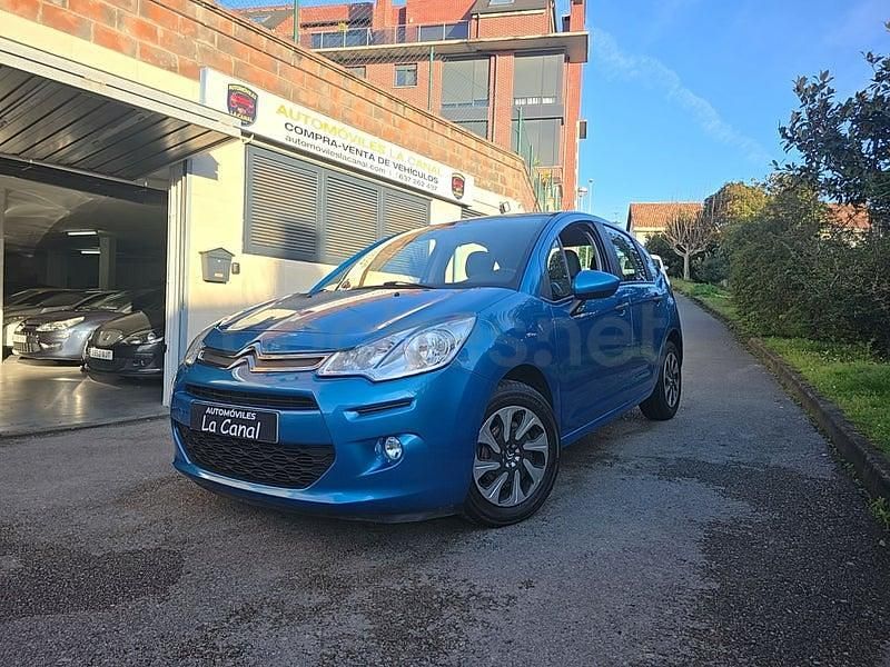 Usado Citroën C3 Live 75 CV (55 kW) 2016 Azul Berlina