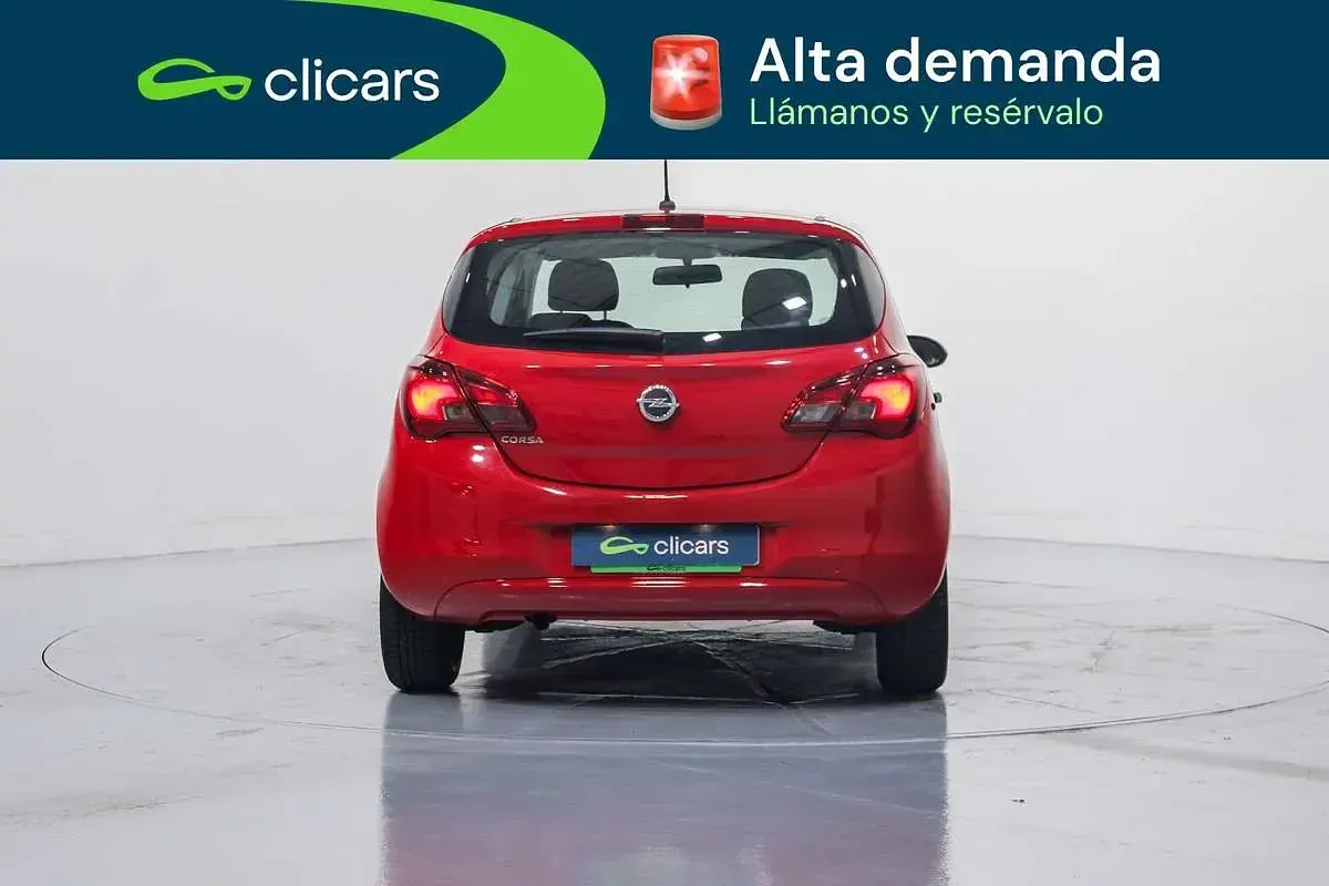 Usado Opel Corsa Expression 75 CV (55 kW) 2017 Rojo Utilitario