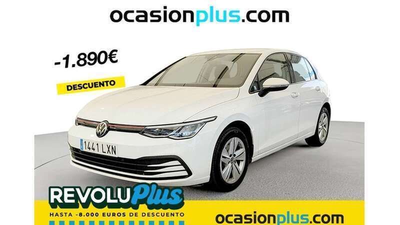 Blanco Usado 2022 VW Golf VIII Utilitario | 18.910 € (Buen precio) - Imagen 1/4