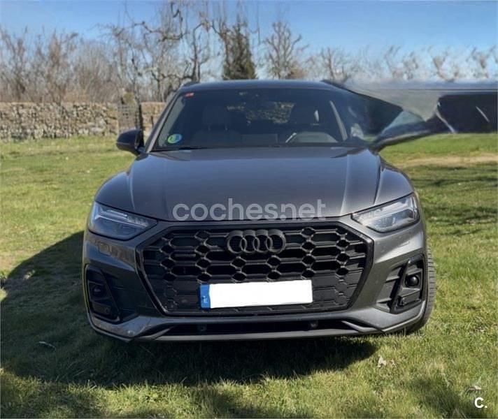 Usado Audi Q5 S-Line 204 CV (150 kW) 2021 Gris / plata SUV