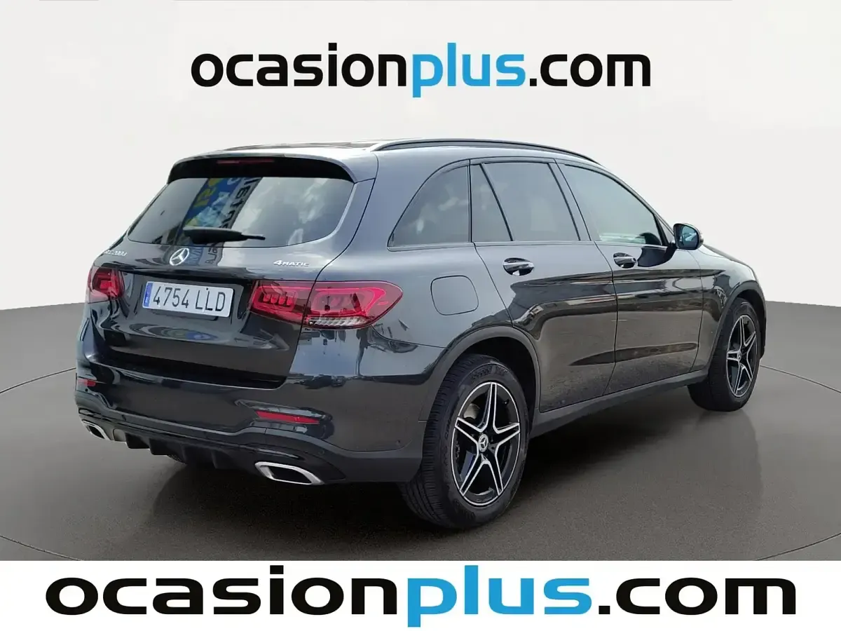 Usado Mercedes GLC200 163 CV (119 kW) 2020 Gris SUV