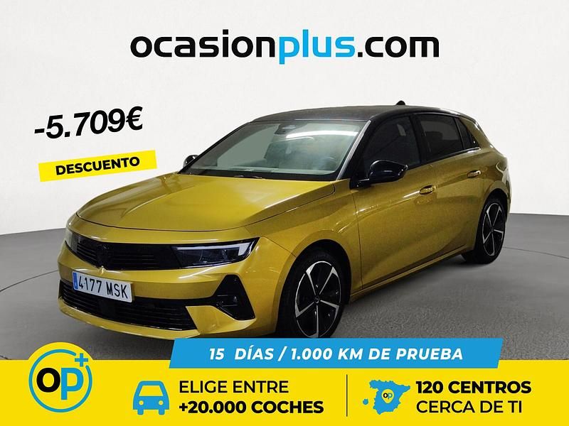 Usado Opel Astra 130 CV (95 kW) 2024 Amarillo Berlina