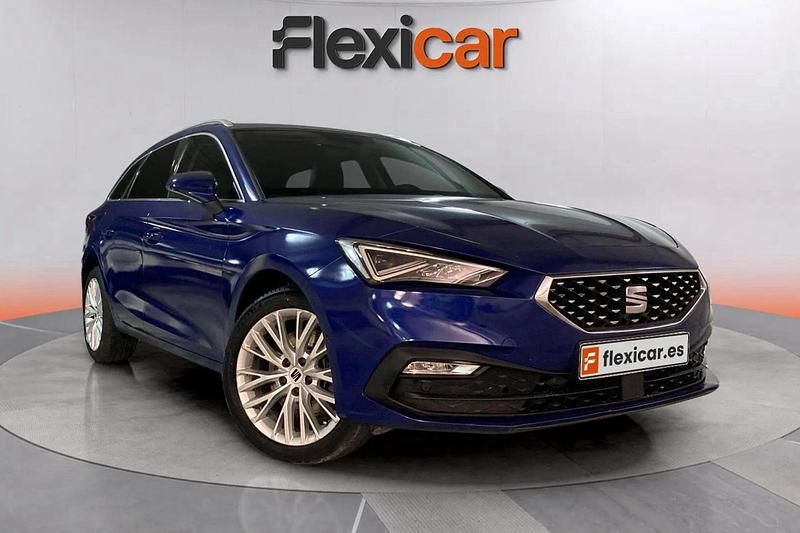 Azul Usado 2021 Seat Leon XCELLENCE Familiar | 17.490 € (Super precio) - Imagen 1/4