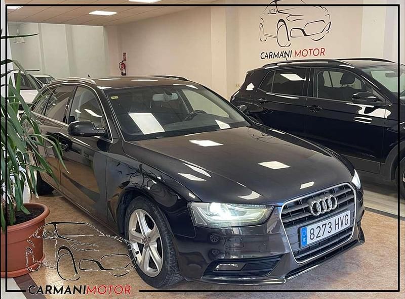 Usado Audi A4 150 CV (110 kW) 2014 Negro Familiar