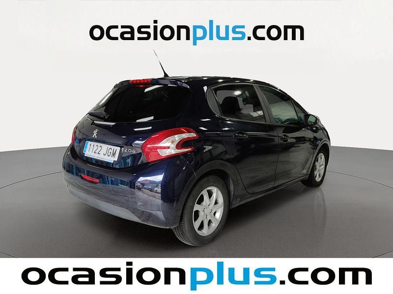 Usado Peugeot 208 Style 68 CV (50 kW) 2015 Azul Utilitario