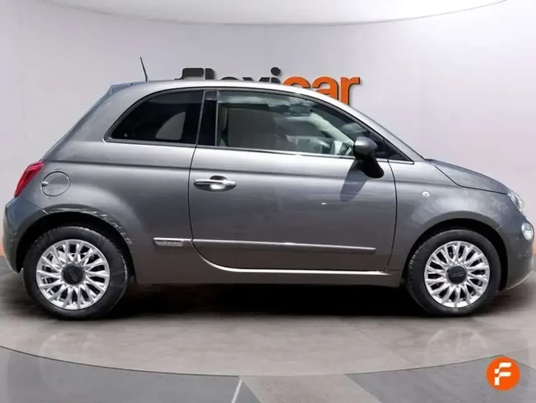 Occasion Fiat 500 Lounge 69 PK (50 kW) 2019 Grijs Hatchback