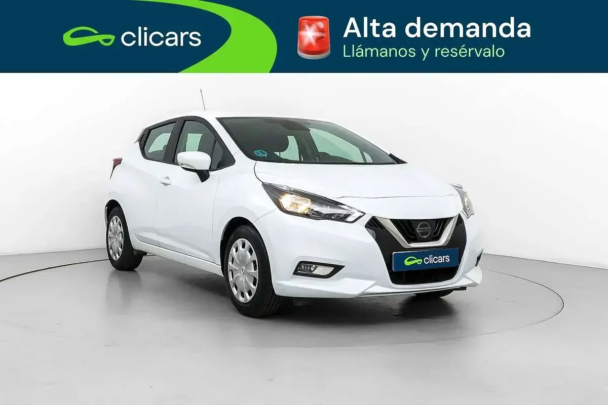 Usado Nissan Micra Acenta 92 CV (67 kW) 2023 Blanco Utilitario