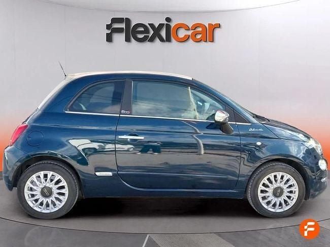 Usado Fiat 500C Dolcevita 71 CV (52 kW) 2022 Azul Descapotable