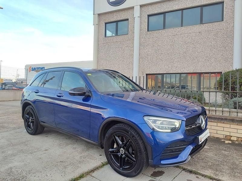 Usado Mercedes GLC200 163 CV (119 kW) 2021 Azul SUV