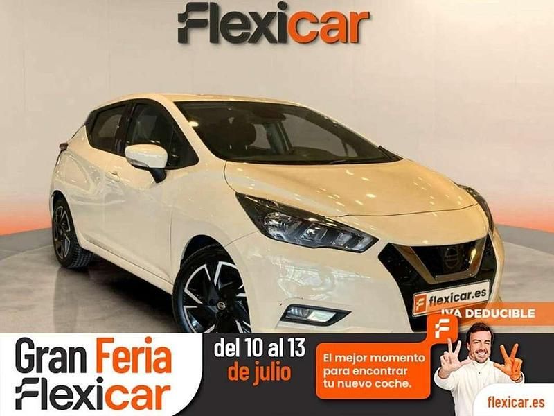 Beige Usado 2021 Nissan Micra Acenta Utilitario | 12.390 € (Precio justo) - Imagen 1/4