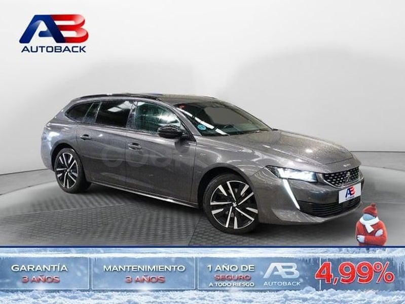Gris Usado 2021 Peugeot 508 SW GT Familiar | 15.100 € (Precio justo) - Imagen 1/2