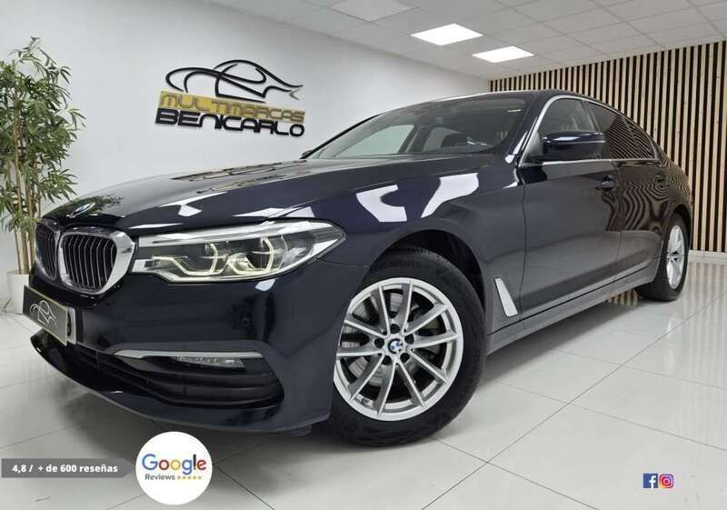 Azul Usado 2020 BMW 520 Berlina | 28.500 € (Precio justo) - Imagen 1/4