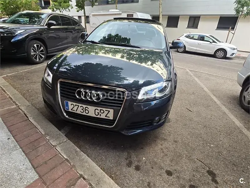 Usado Audi A3 170 CV (125 kW) 2009 Verde Utilitario