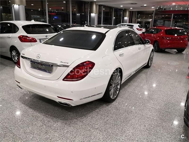 Usado Mercedes S500 455 CV (334 kW) 2014 Blanco Berlina