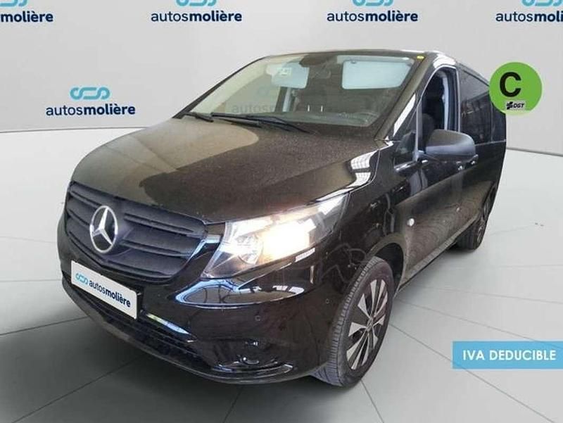 Negro Usado 2022 Mercedes Vito Monovolumen | 36.263 € (Un poco caro) - Imagen 1/4