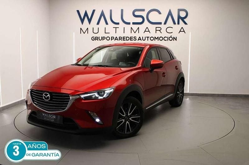 Rojo Usado 2017 Mazda CX-3 Style+ SUV | 12.900 € (Precio justo) - Imagen 1/4
