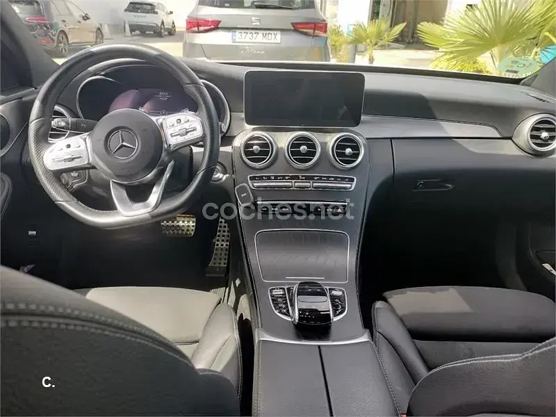 Usado Mercedes C180 156 CV (114 kW) 2019 Blanco Berlina