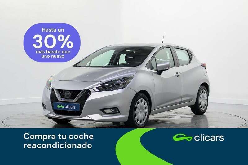 Gris Usado 2023 Nissan Micra Acenta Utilitario | 12.690 € (Precio justo) - Imagen 1/4