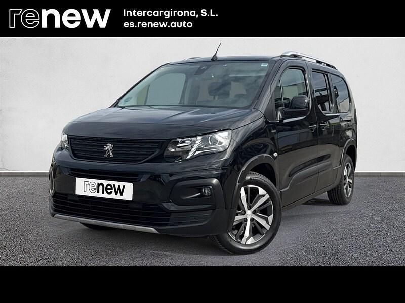 Negro Usado 2020 Peugeot Rifter GT-line Monovolumen | 21.400 € (Un poco caro) - Imagen 1/4