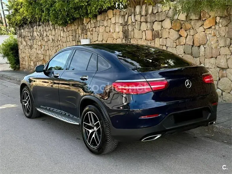 Usado Mercedes GLC250 204 CV (150 kW) 2016 Azul SUV