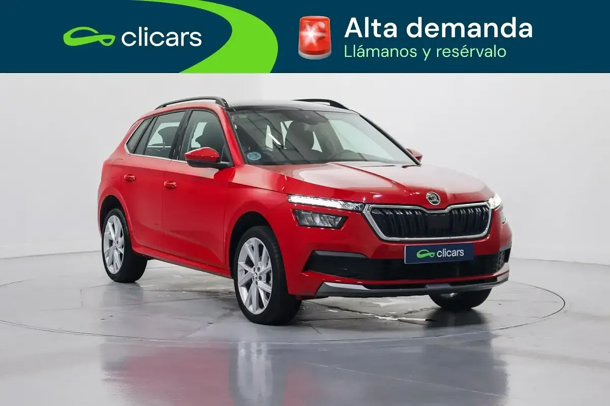Usado Skoda Kamiq Ambition 150 CV (110 kW) 2020 Rojo SUV