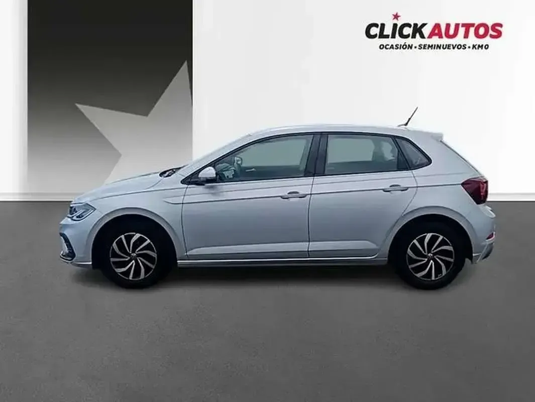 Usado VW Polo 95 CV (69 kW) 2026 Plateado Utilitario