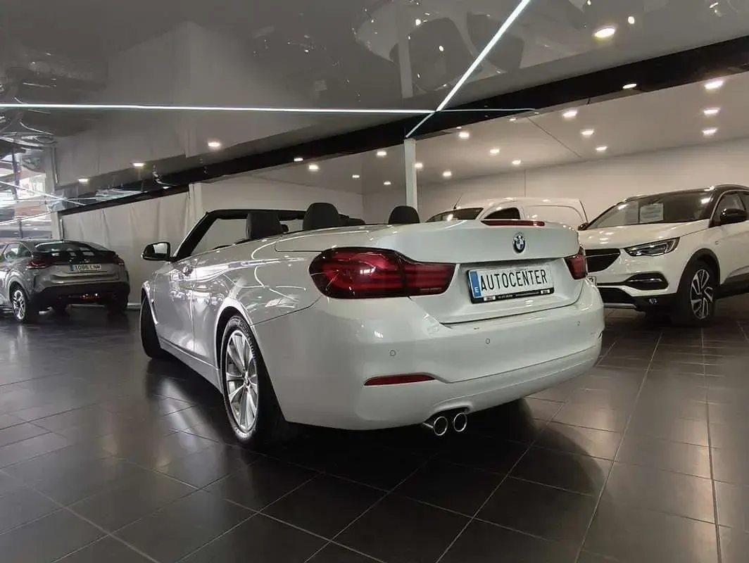 Usado BMW 420 Cabriolet Advantage 184 CV (135 kW) 2019 Blanco Descapotable