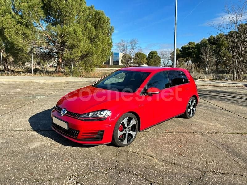 Usado VW Golf VII GTI 230 CV (169 kW) 2016 Rojo Berlina