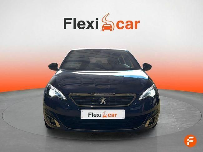 Usado Peugeot 308 SW Access 130 CV (95 kW) 2015 Azul Familiar