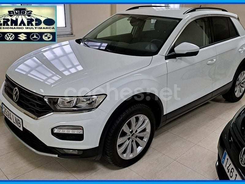 Blanco Usado 2021 VW T-Roc Advance SUV | 22.500 € (Precio justo) - Imagen 1/4