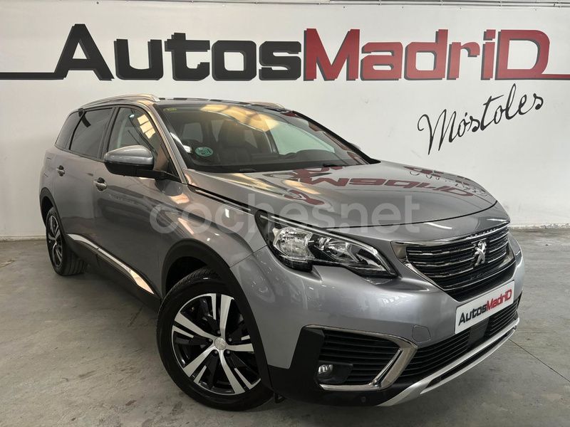 Gris / plata Usado 2018 Peugeot 5008 Allure Monovolumen | 16.990 € (Precio justo) - Imagen 1/4