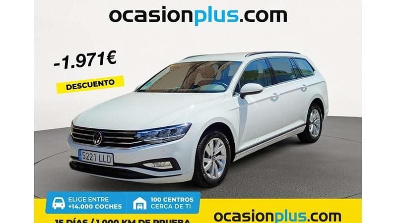 Blanco Usado 2020 VW Passat Business Familiar | 19.719 € (Buen precio) - Imagen 1/4