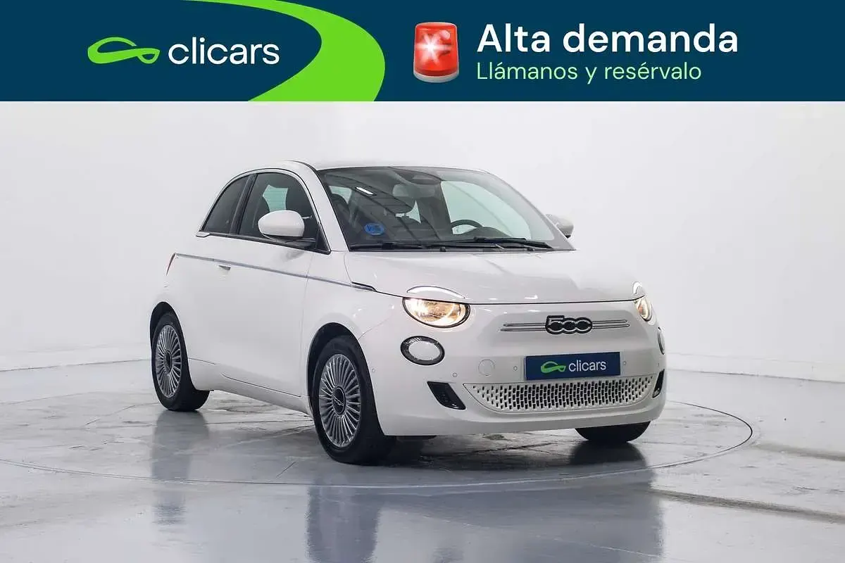 Usado Fiat 500e 86 kW (118 CV) 2024 Blanco Utilitario