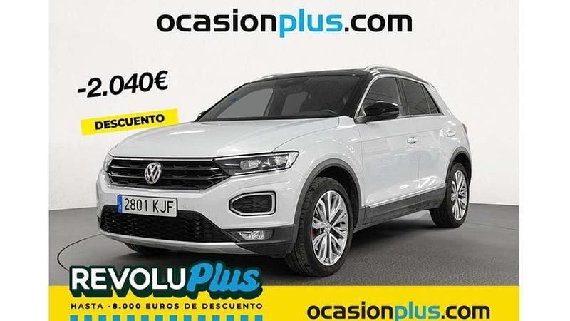 Plateado Usado 2018 VW T-Roc Sportline SUV | 19.910 € (Buen precio) - Imagen 1/4