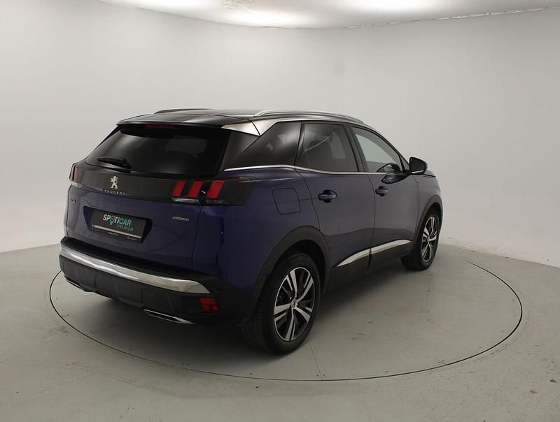 Usado Peugeot 3008 GT-line 131 CV (96 kW) 2018 Azul SUV