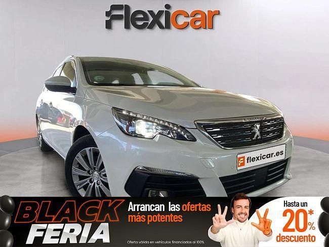Blanco Usado 2021 Peugeot 308 SW Allure Familiar | 9790 € - Imagen 1/4