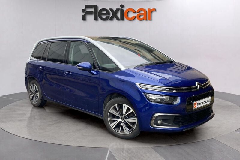 Azul Usado 2018 Citroën C4 SpaceTourer Feel Monovolumen | 9980 € (Precio justo) - Imagen 1/4