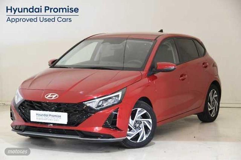 Rojo Usado 2024 Hyundai i20 | 19.490 € (Un poco caro) - Imagen 1/4