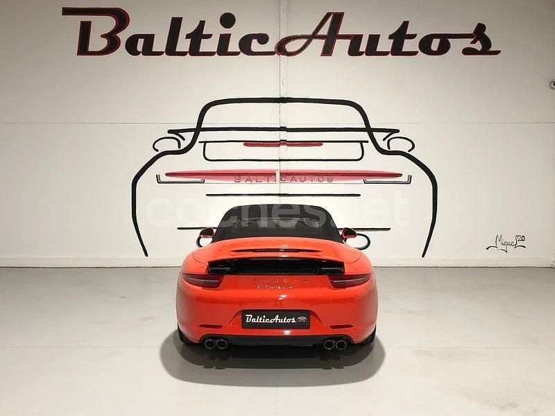 Usado Porsche 911 Carrera S Cabriolet 420 CV (308 kW) 2016 Naranja Descapotable
