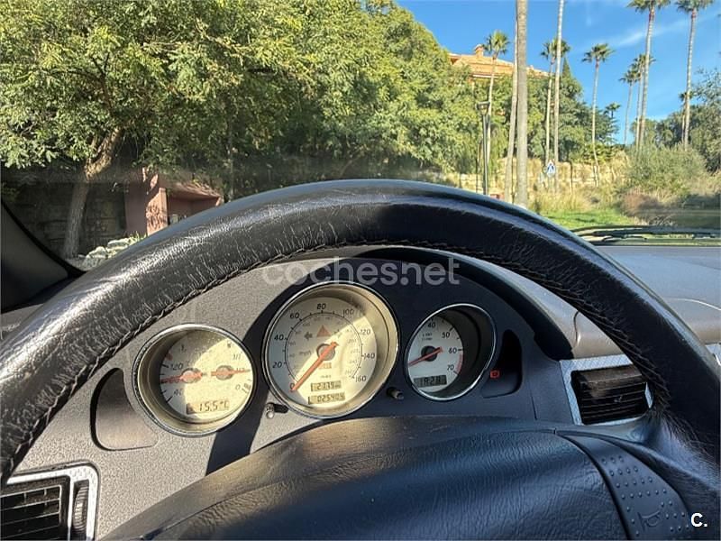 Usado Mercedes SLK200 136 CV (100 kW) 2000 Negro Descapotable