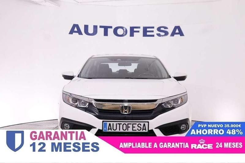 Usado Honda Civic Elegance 120 CV (88 kW) 2018 Blanco Berlina