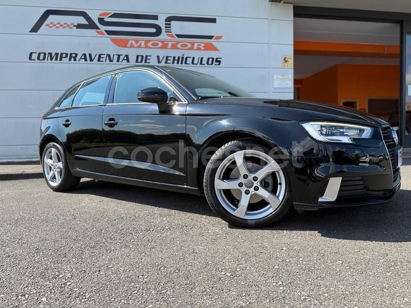 Negro Usado 2017 Audi A3 Sportback Sport Berlina | 16.900 € (Precio justo) - Imagen 1/4