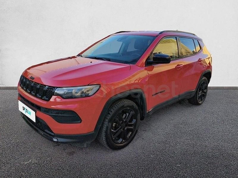 Usado Jeep Compass Night Eagle 130 CV (95 kW) 2024 Rojo SUV