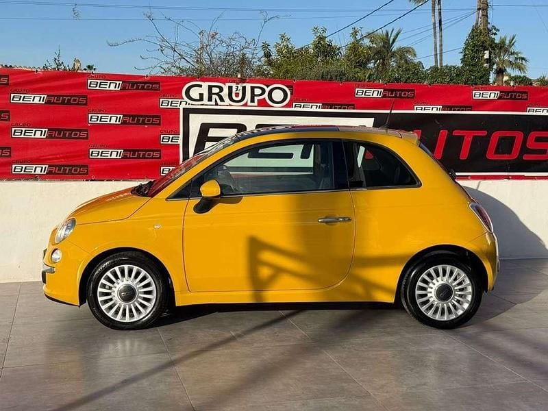 Usado Fiat 500 69 CV (50 kW) 2013 Amarillo Utilitario