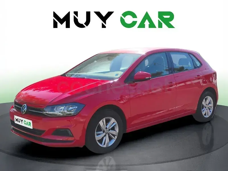 Usado VW Polo Advance 80 CV (58 kW) 2021 Rojo Utilitario