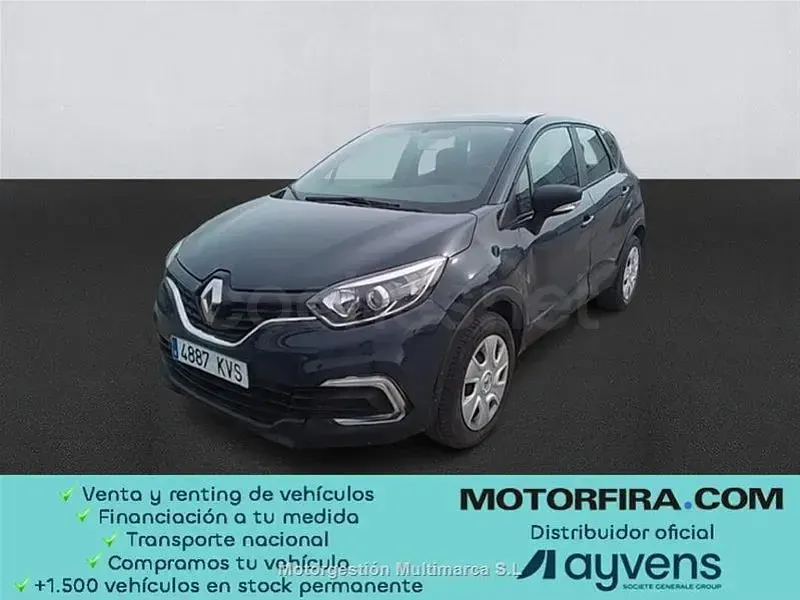 Brugt Renault Captur Life 90 HK (66 kW) 2019 Blå SUV