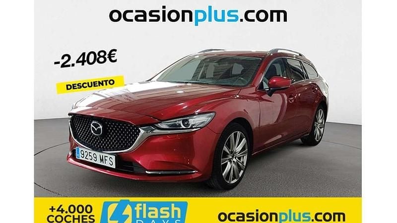 Rojo Usado 2023 Mazda 6 Exclusive-Line Familiar | 19.547 € (Super precio) - Imagen 1/4
