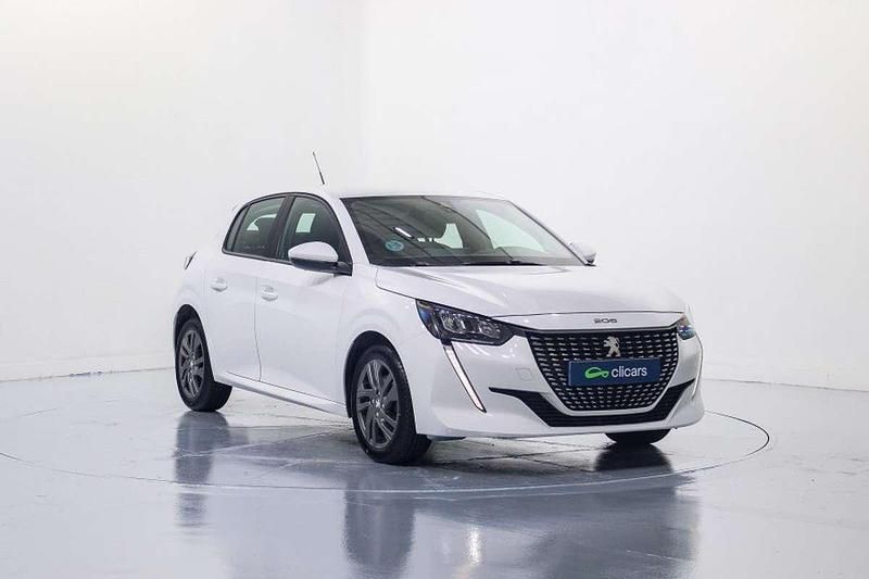 Usado Peugeot 208 Active 102 CV (75 kW) 2021 Blanco Utilitario