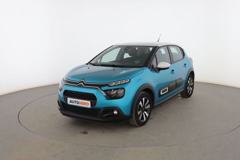 Azul Usado 2020 Citroën C3 Feel Utilitario | 11.499 € (Precio justo) - Imagen 1/4